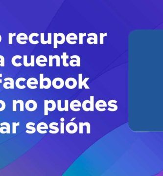 Cómo recuperar una cuenta de Facebook cuando no puedes iniciar sesión