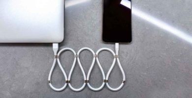 Este cable de carga SuperCalla mantendrá todo limpio y ordenado