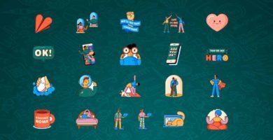 WhatsApp y la OMS lanzan nueva colección de stickers "Juntos en Casa"