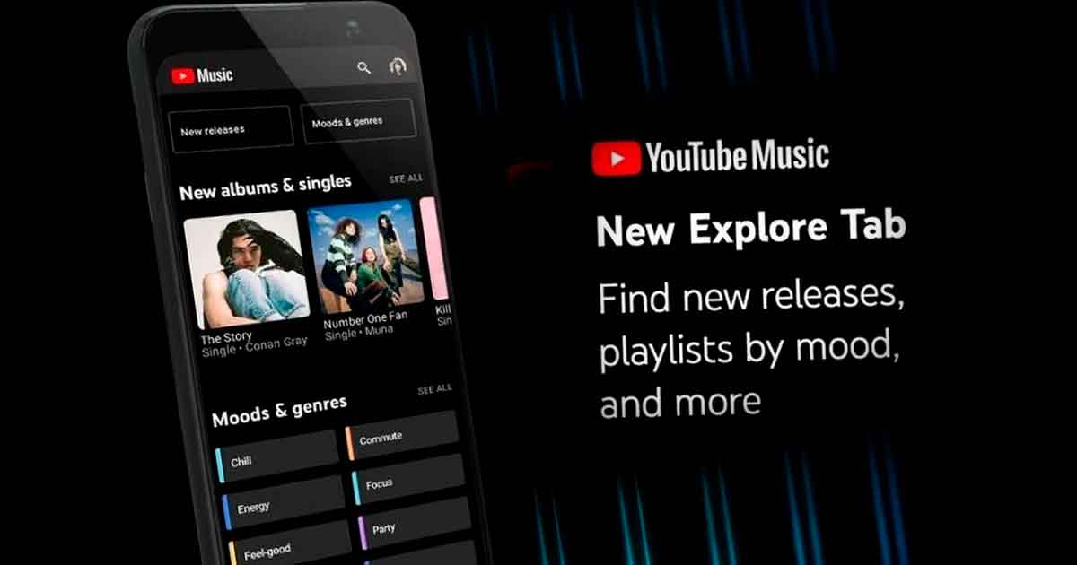 YouTube Music se actualiza para facilitar la búsqueda de nueva música
