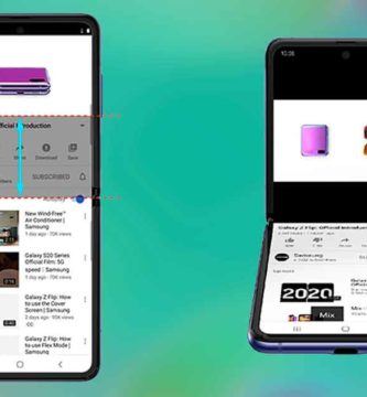 YouTube estrena un modo para pantallas plegables en el Galaxy Z Flip