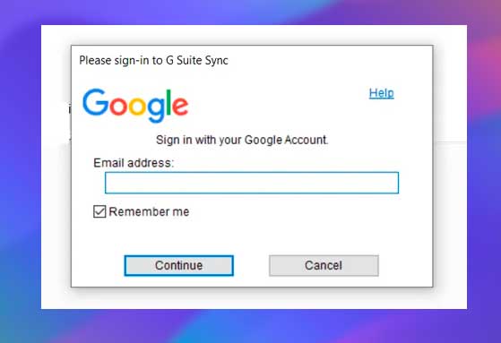 descarga la herramienta G-Suite Sync