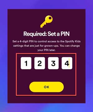 restringir el acceso con pin
