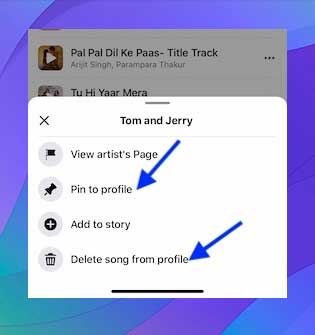 Eliminar canción del perfil facebook