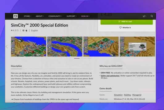 Reedición de juegos con GOG y DOSBOX