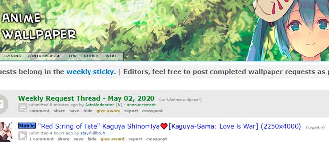 r / Animewallpaper