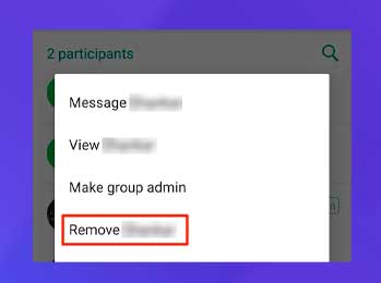 Busca el contacto que agregaste y dale eliminar