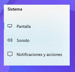 Haga clic en Mostrar en las opciones disponibles en la barra lateral izquierda