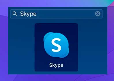 Inicie Skype en su computadora