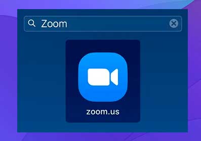 Inicie Zoom en su computadora