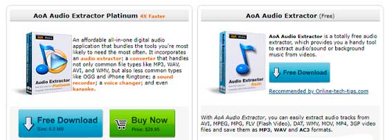 AoA Audio Extractor