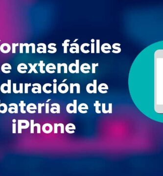 10 formas fáciles de extender la duración de la batería de tu iPhone
