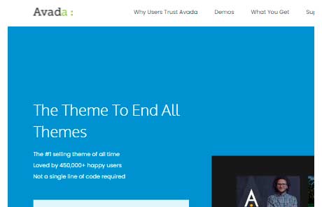 Avada Theme de WordPress