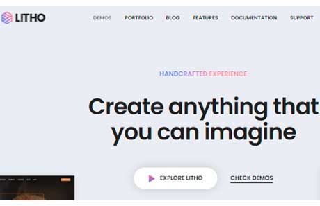 Litho - Tema de WordPress multipropósito de Elementor