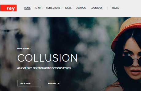 Tema theme Rey para WordPress