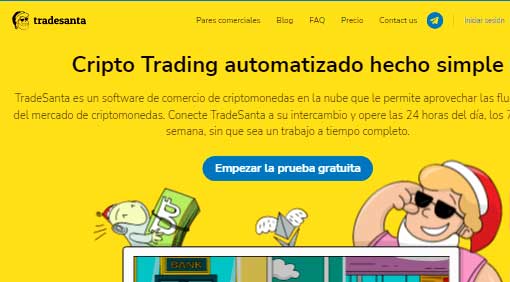 TradeSanta bot criptomoneda