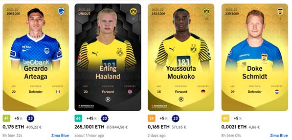tarjeta-NFT-de-Erling-Haaland-sorare