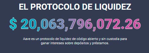 Aave protocolo de Ethereum