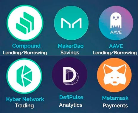 aplicaciones DeFi