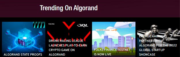 Algorand (ALGO) staking criptomoneda