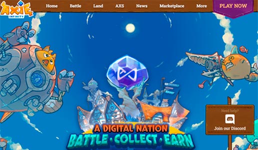 Axie Infinity que es virtual land terrenos virtuales metaverso