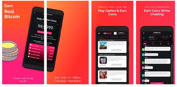 Cointiply plataformas para Juegos para ganar dinero real desde el celular