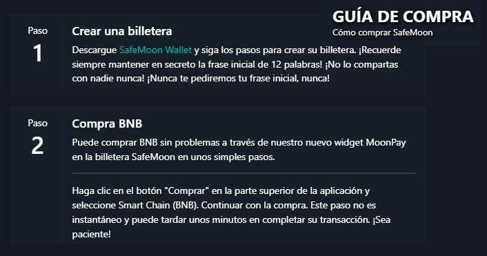 ¿Cómo comprar SafeMoon?