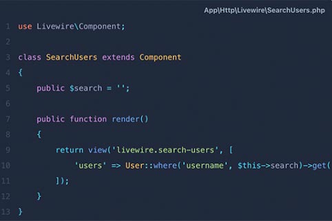 Livewire recursos para diseño web php