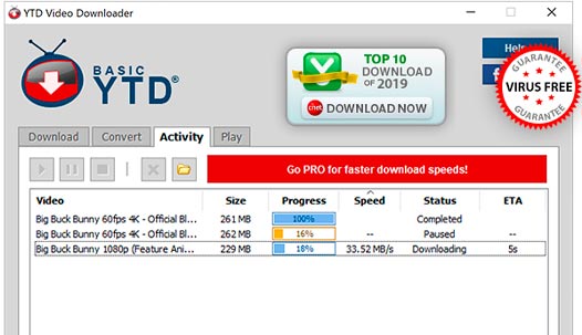 YTD Video Downloader mejores programas para descargar videos online