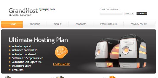 HyperPHP mejores hosting gratuitos para alojar tu página web
